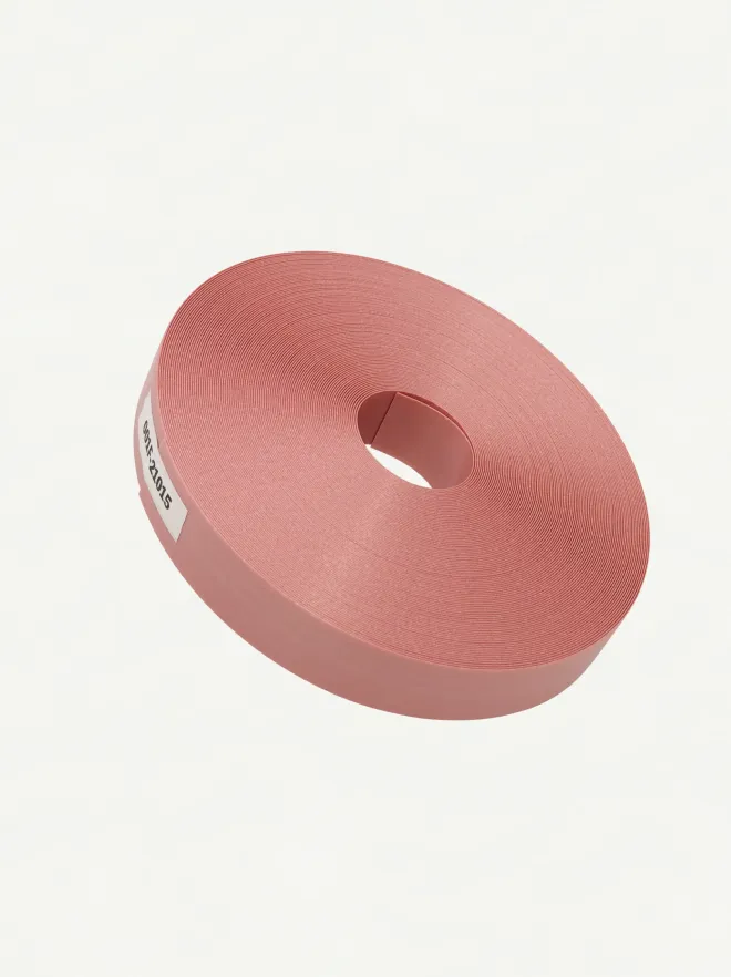 Fortuna Pearl Muted Rose 21mm | Front View-001 | PP Band for Crafting | Alaudae Japan