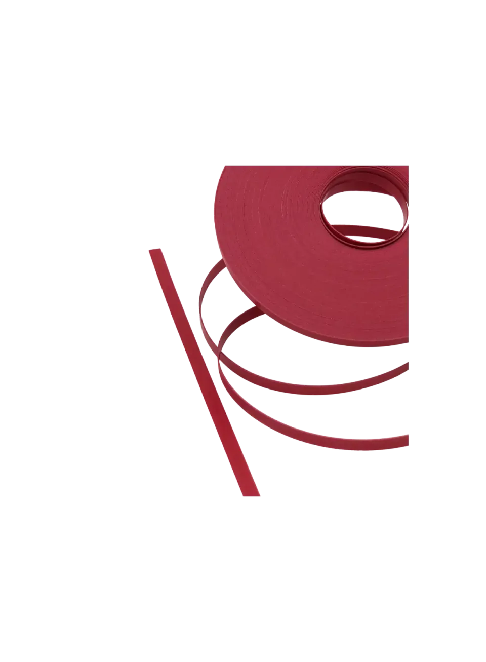 PPバンド6mm *こいくれない* テープの質感・厚み・光沢の確認 | store.alaudae.jp