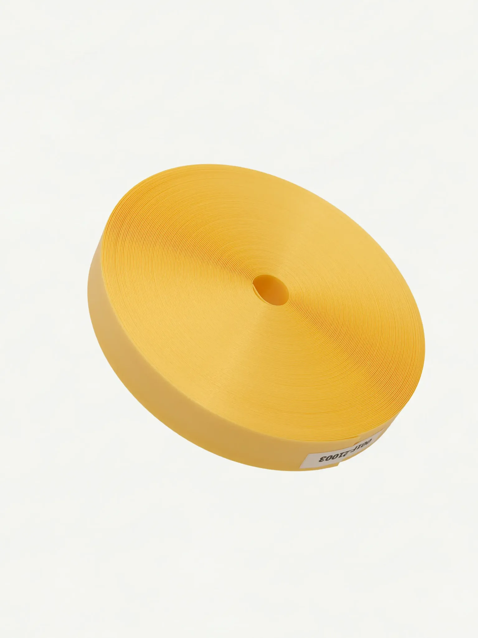 Fortuna Pearl Bright Yellow 21mm | 27m Roll-003 | PP Band for Crafting | Alaudae Japan