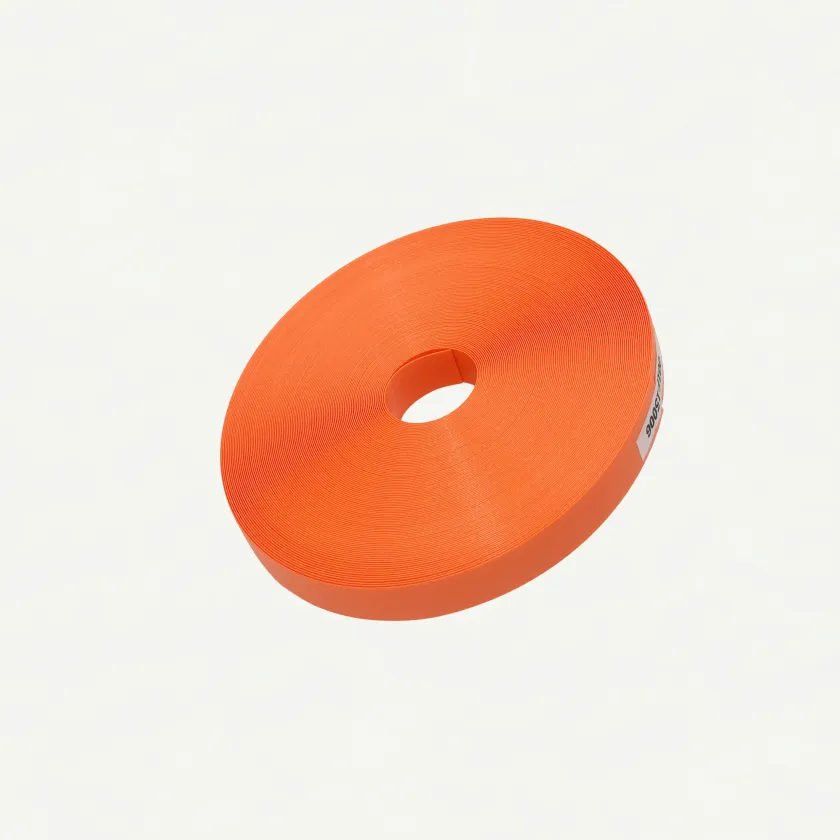 Fortuna Pearl Deep Orange 15mm | 27m Roll-003 | PP Band for Crafting | Alaudae Japan