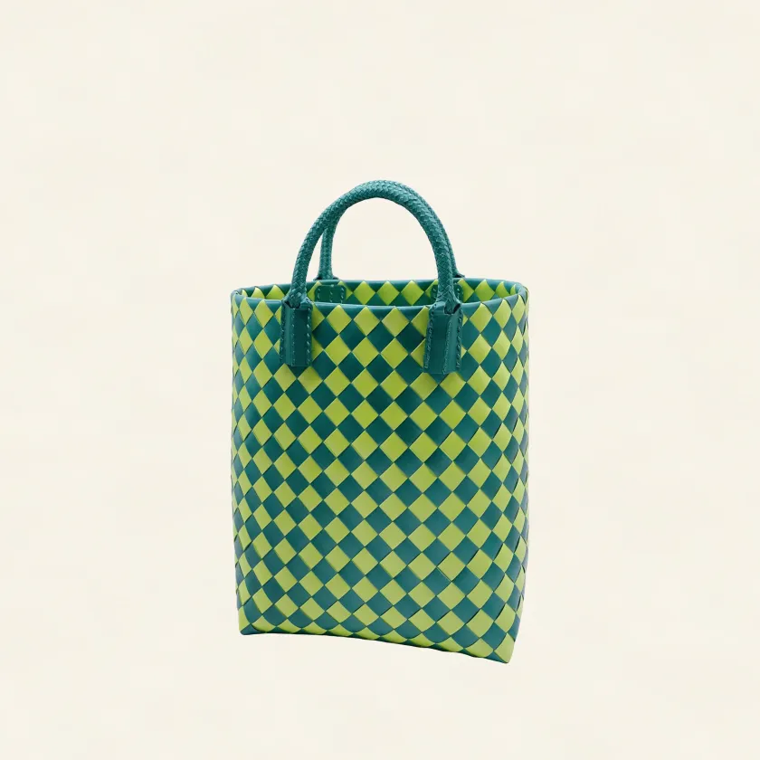 Prototype VII | Sap Green × Forest Green | Diamond Lattice 12-Cell | Front-002 | PP Band Craft | Alaudae Japan