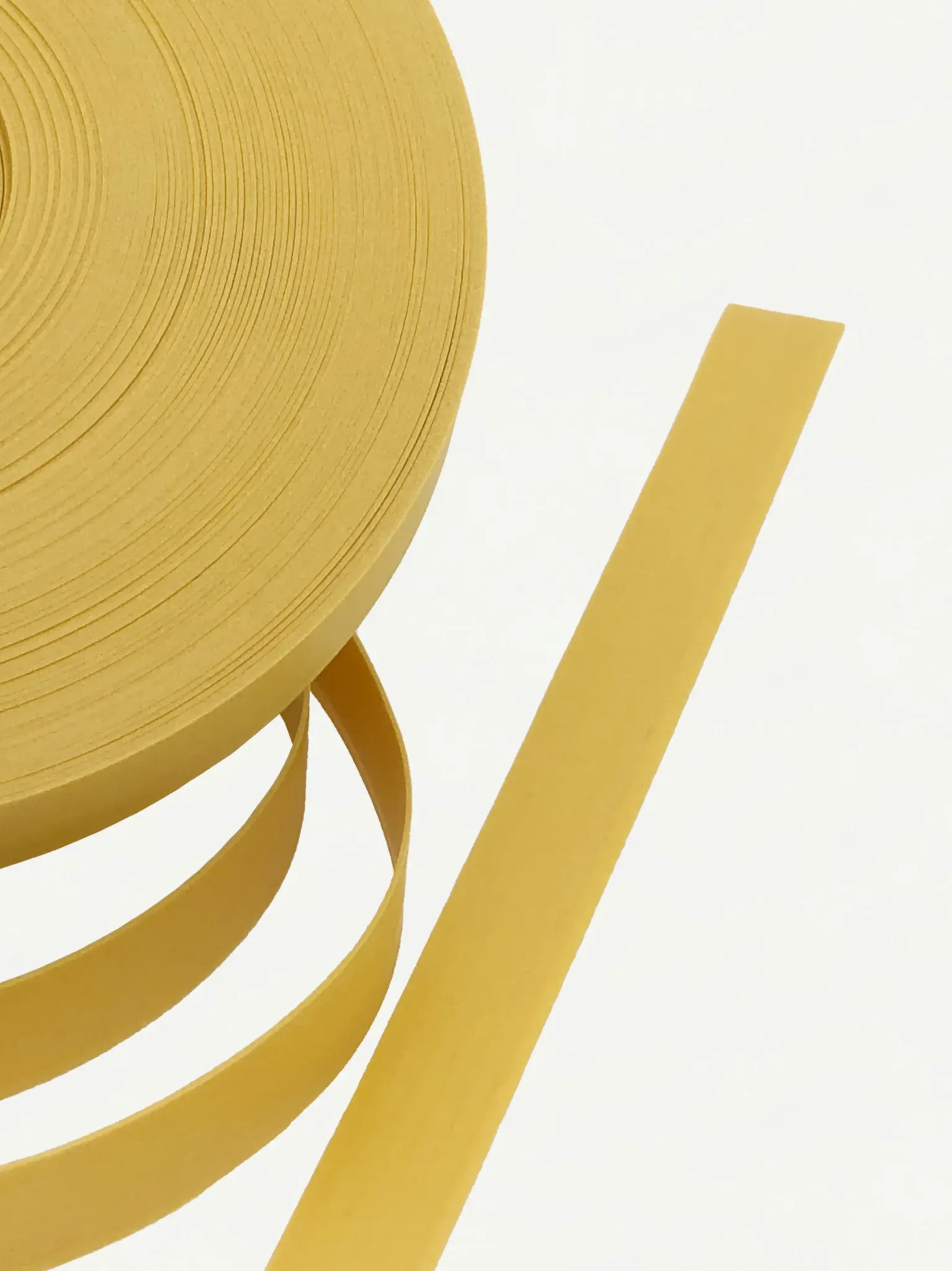 Fortuna Pearl Mustard 15mm | Texture-002 | PP Band for Crafting | Alaudae Japan