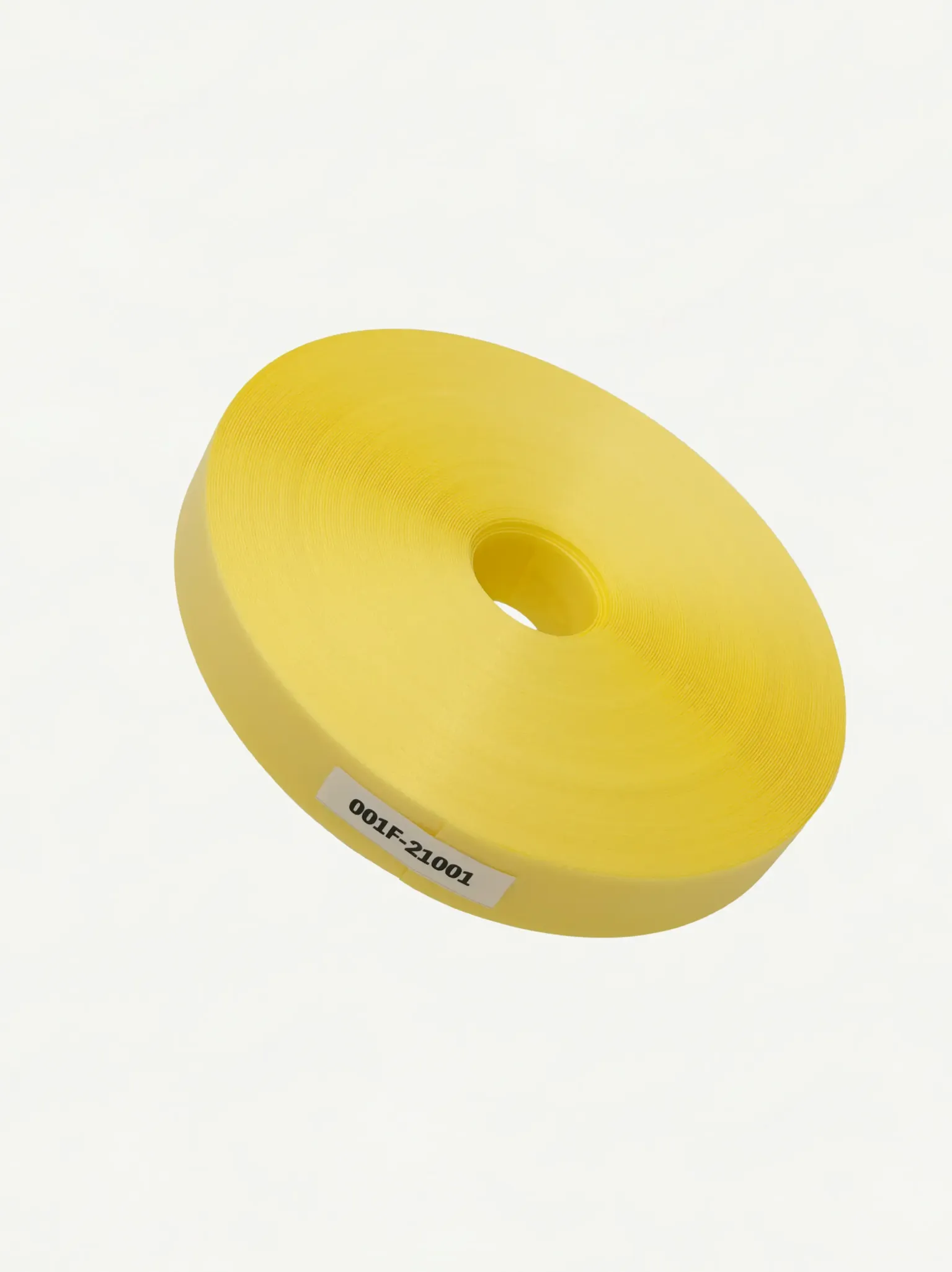 Fortuna Pearl Pale Yellow 21mm | Front View-001 | PP Band for Crafting | Alaudae Japan