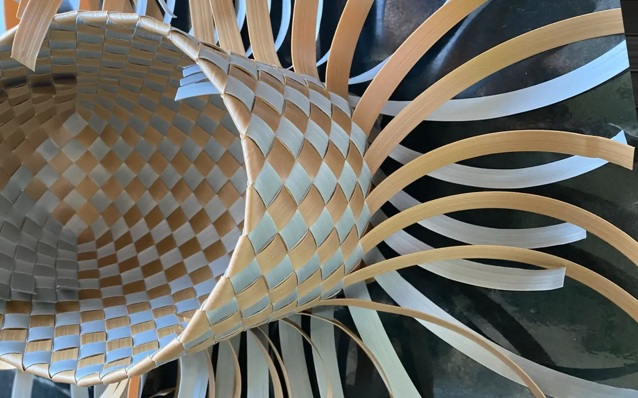 Braided to the bottom: 9