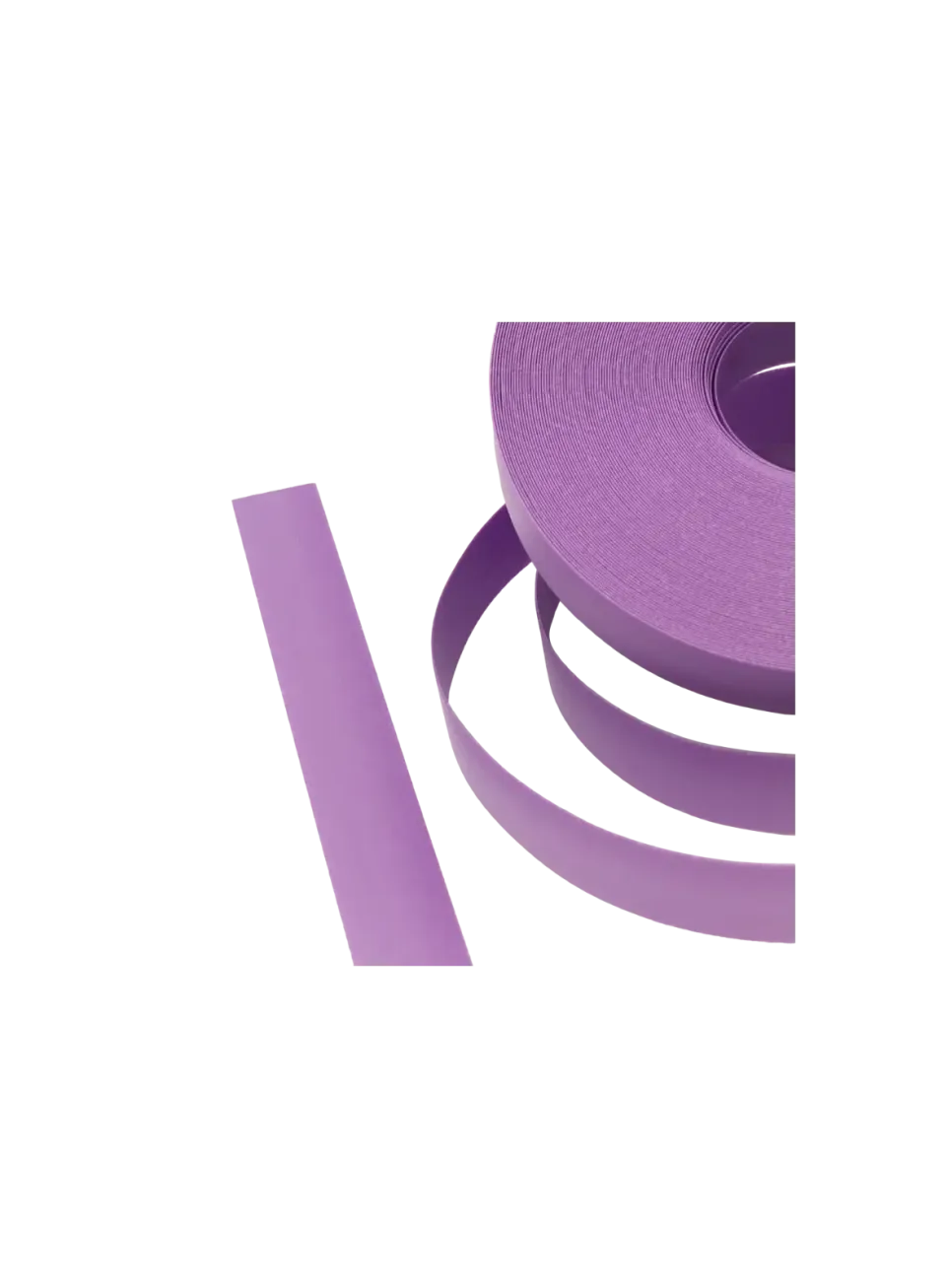 Close-up of 21mm PP Strap *Aster Violet* - Texture and Pearl Luster Finish | store.alaudae.jp