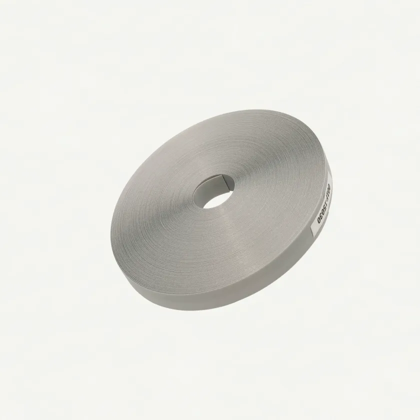Fortuna Pearl Silver Grey 15mm | 27m Roll-003 | PP Band for Crafting | Alaudae Japan