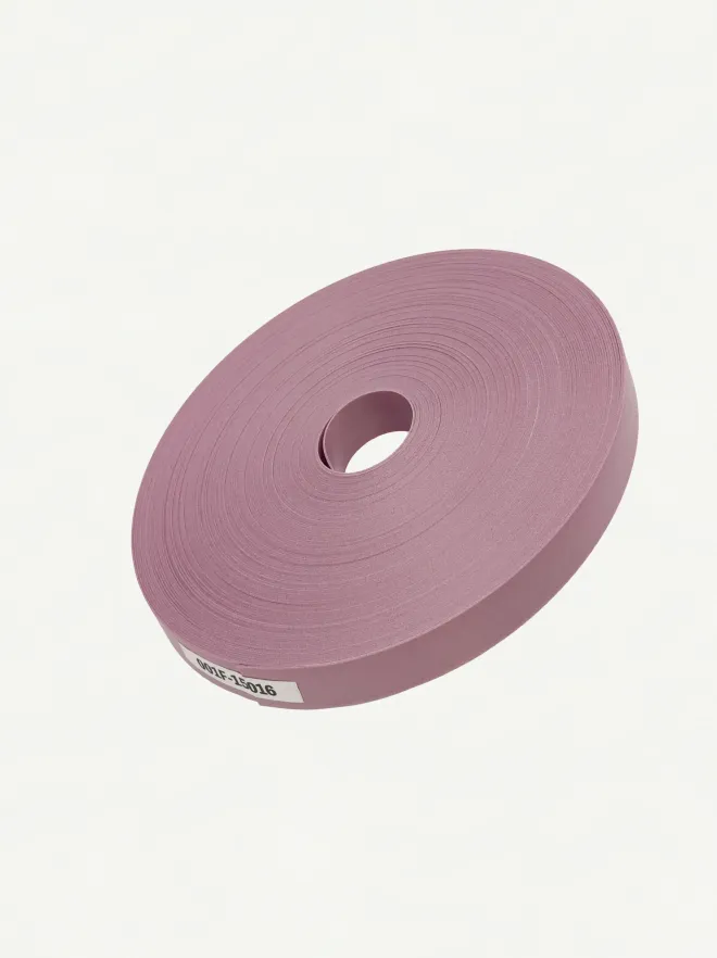 Fortuna Pearl Rosy Grey 15mm | Cut Surface-001 | PP Band for Crafting | Alaudae Japan