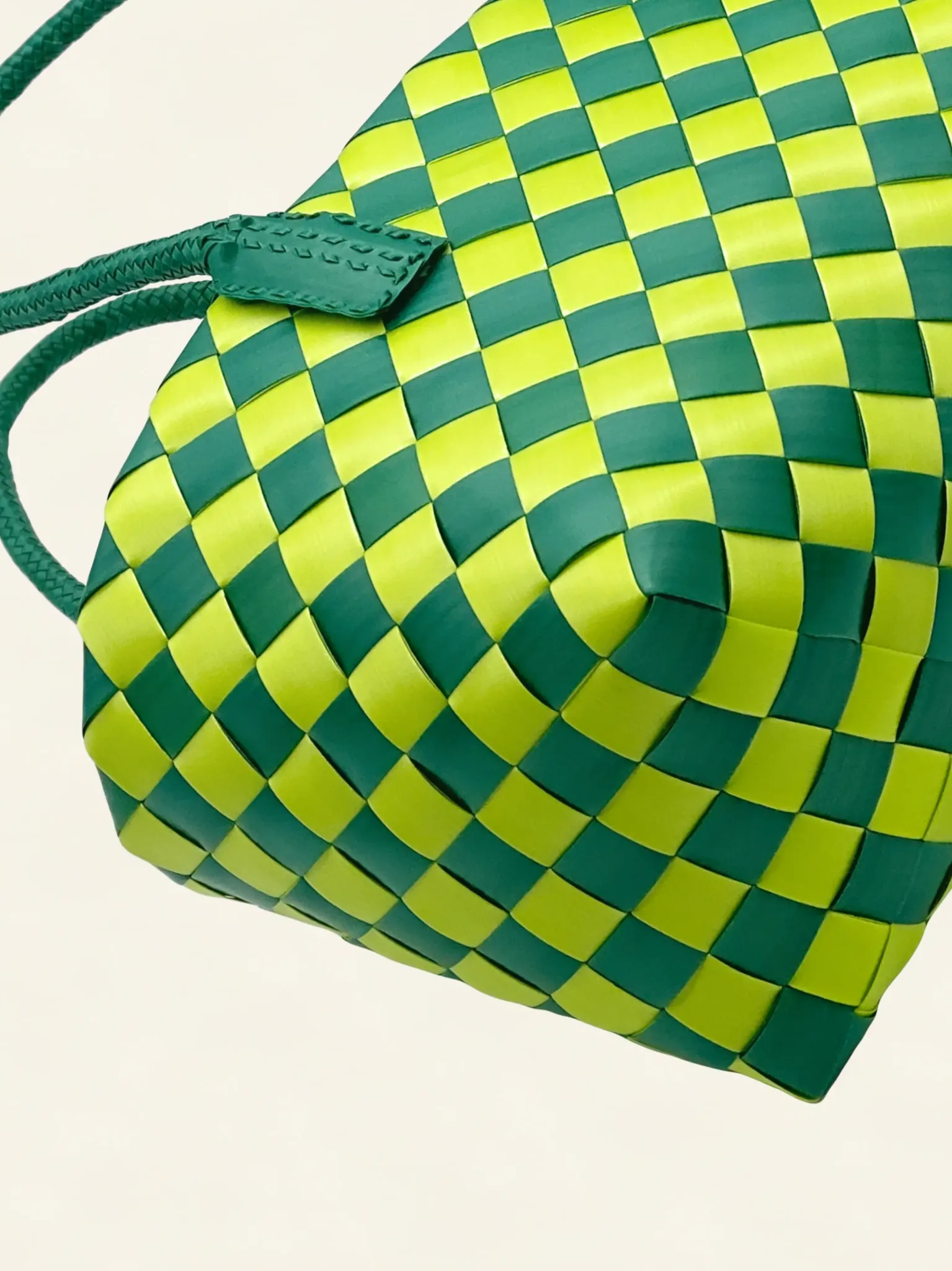 Prototype VII | Sap Green × Forest Green | Diamond Lattice 6-Cell | Side-Lay-018 | PP Band Craft | Alaudae Japan