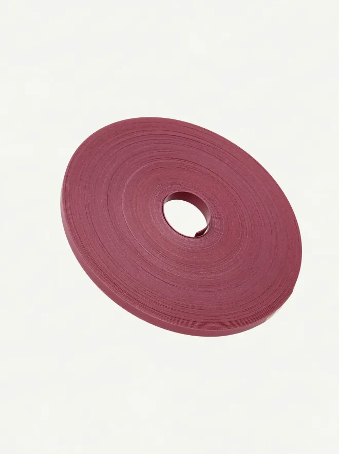 Fortuna Pearl Wine Red / Burgundy 6mm | Cut Surface-001 | PP Band for Crafting | Alaudae Japan