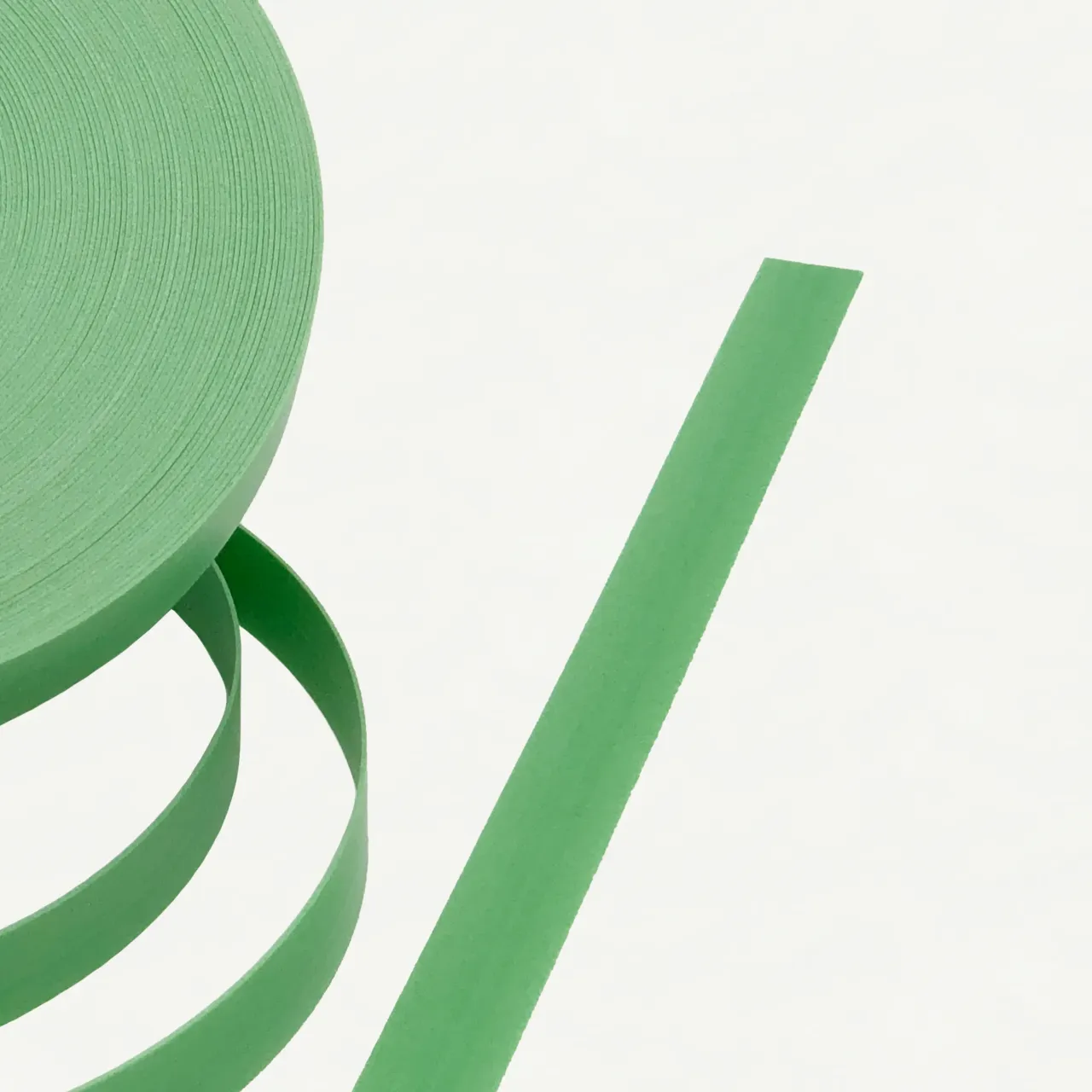 Fortuna Pearl Emerald Green 15mm | Texture-002 | PP Band for Crafting | Alaudae Japan