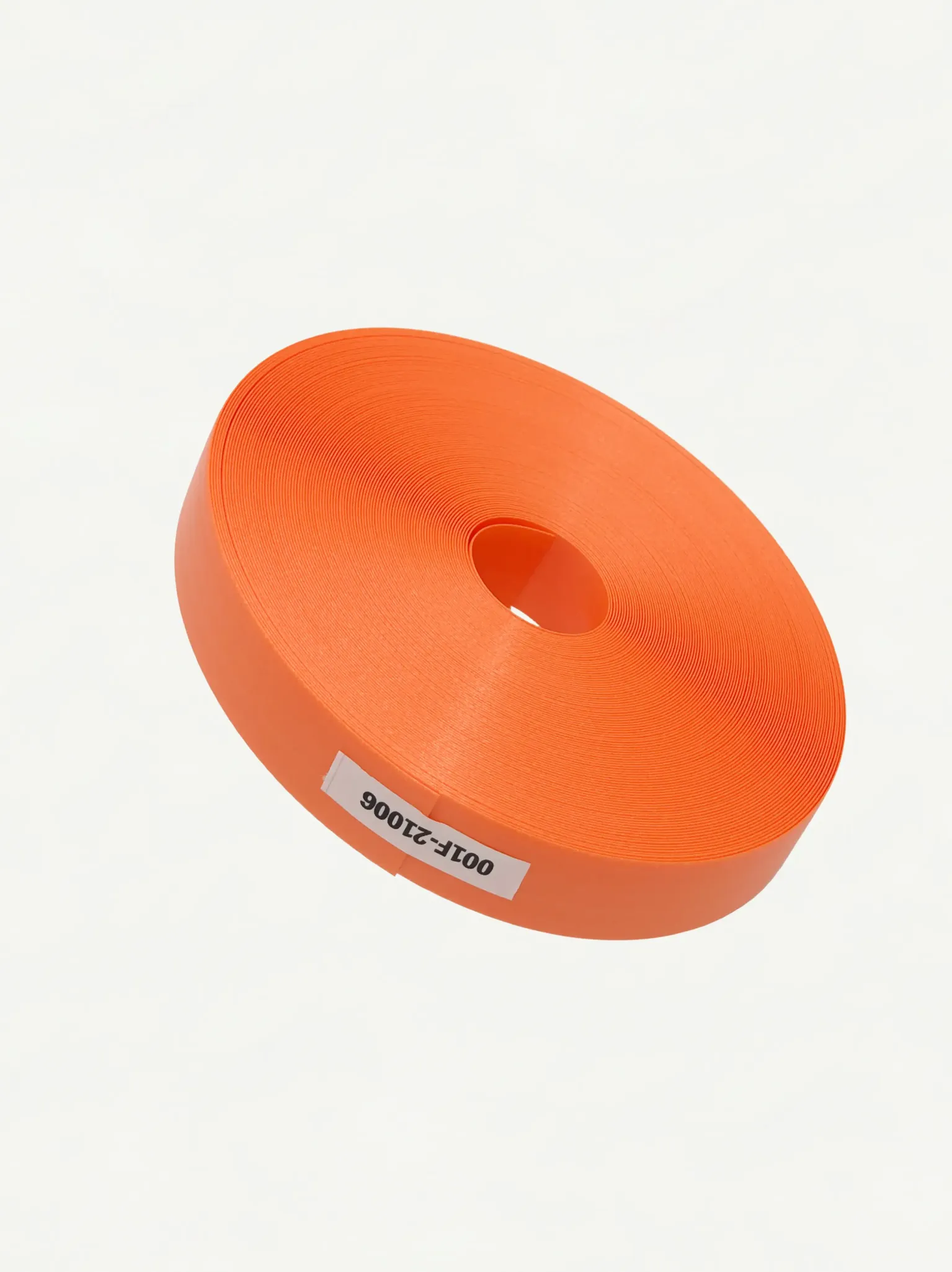 Fortuna Pearl Deep Orange 21mm | 27m Roll-003 | PP Band for Crafting | Alaudae Japan