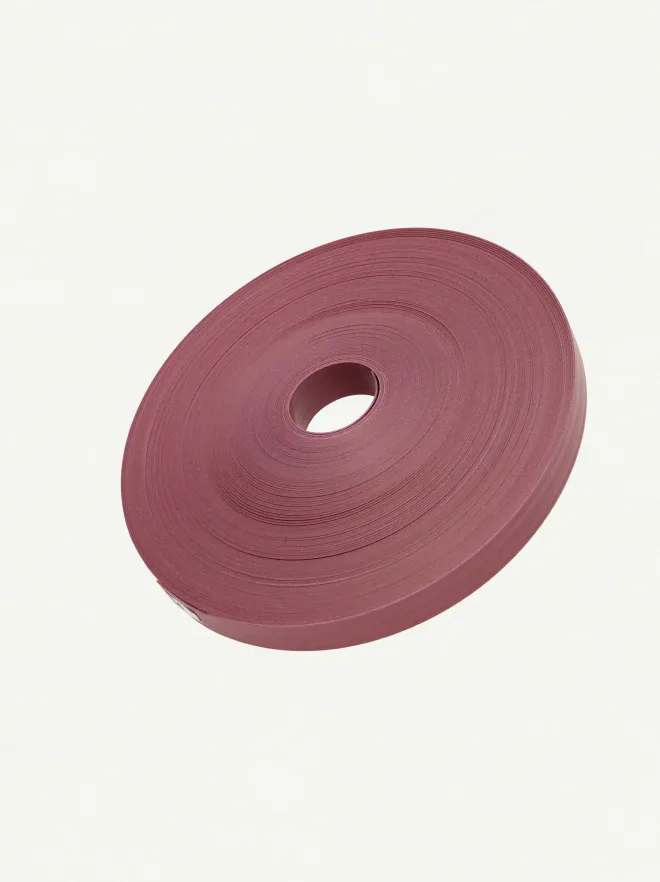Fortuna Pearl Dark Eggplant 15mm | Cut Surface-001 | PP Band for Crafting | Alaudae Japan