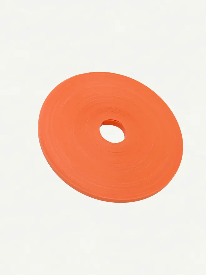 Fortuna Pearl Deep Orange 6mm | Cut Surface-001 | PP Band for Crafting | Alaudae Japan