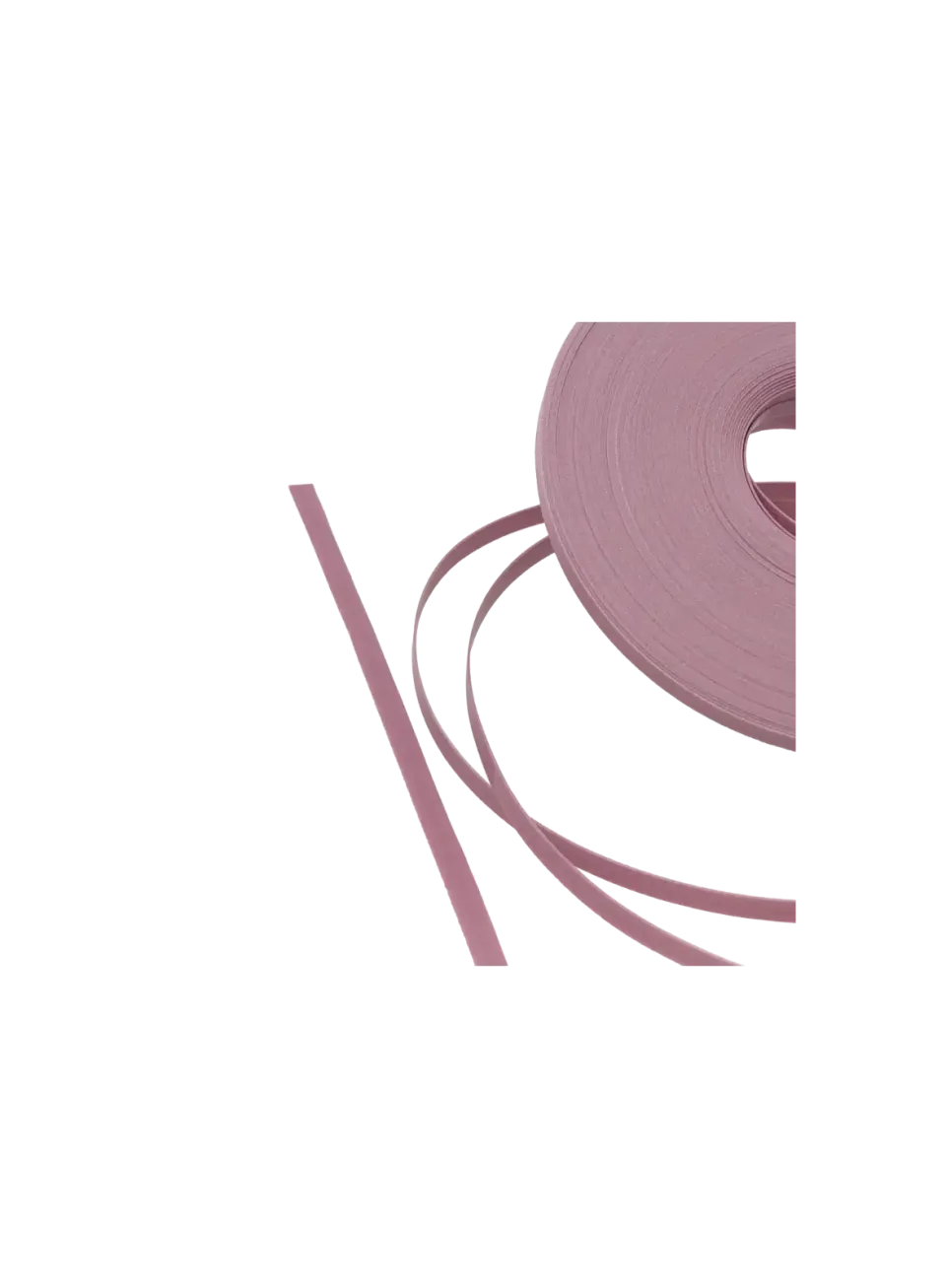 Close-up of 6mm PP Strap *Rosy Grey* - Texture and Pearl Luster Finish | store.alaudae.jp