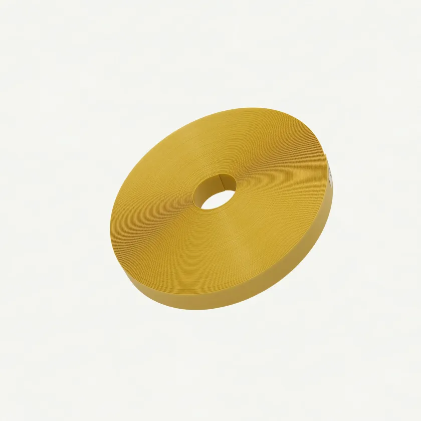 Fortuna Pearl Mustard 15mm | 27m Roll-003 | PP Band for Crafting | Alaudae Japan