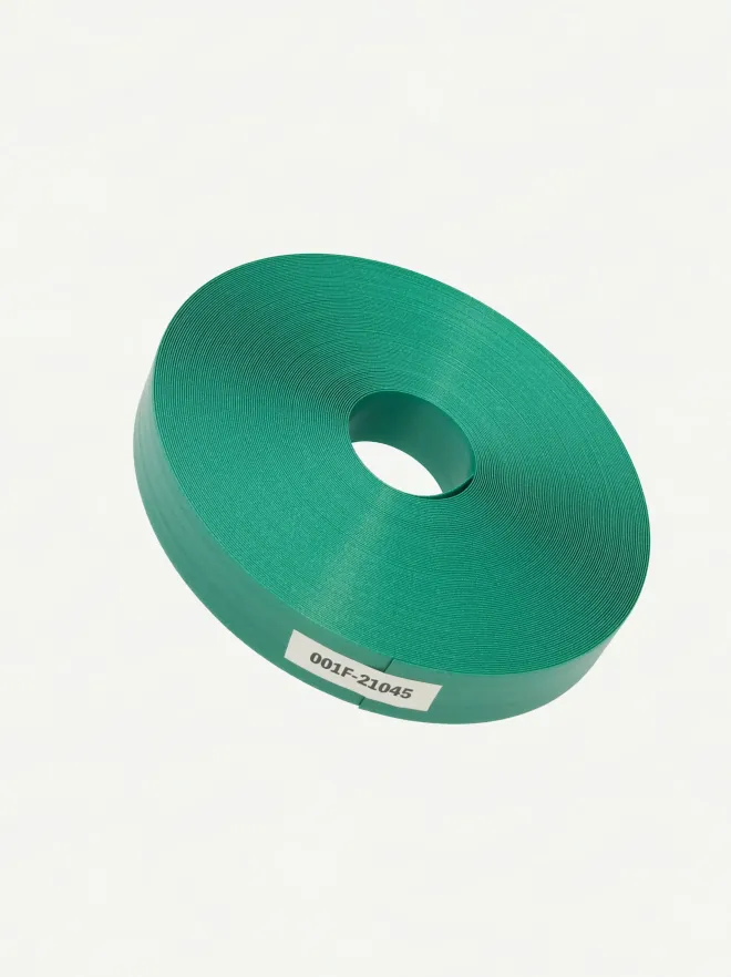 Fortuna Pearl Forest Green 21mm | Front View-001 | PP Band for Crafting | Alaudae Japan