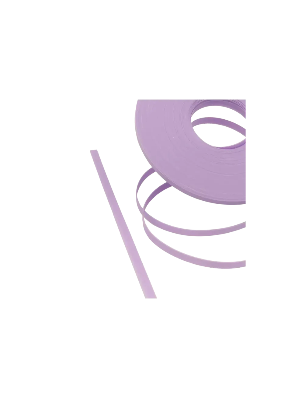 Close-up of 6mm PP Strap *Wisteria Lavender* - Texture and Pearl Luster Finish | store.alaudae.jp