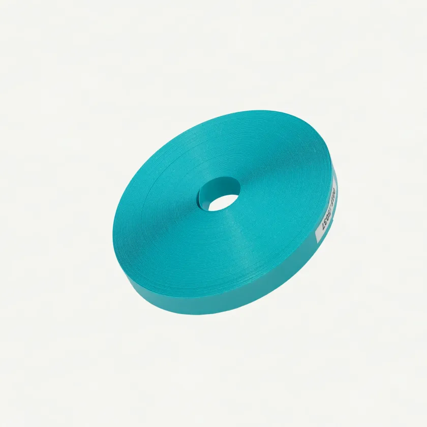 Fortuna Pearl Turquoise Blue 15mm | 27m Roll-003 | PP Band for Crafting | Alaudae Japan