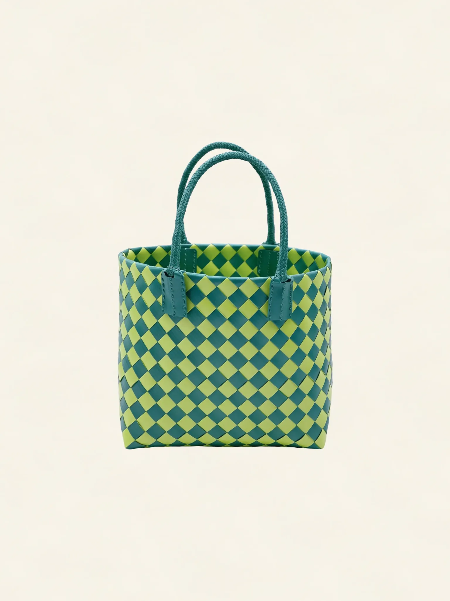 Prototype VII | Sap Green × Forest Green | Diamond Lattice 9-Cell | Front-001 | PP Band Craft | Alaudae Japan