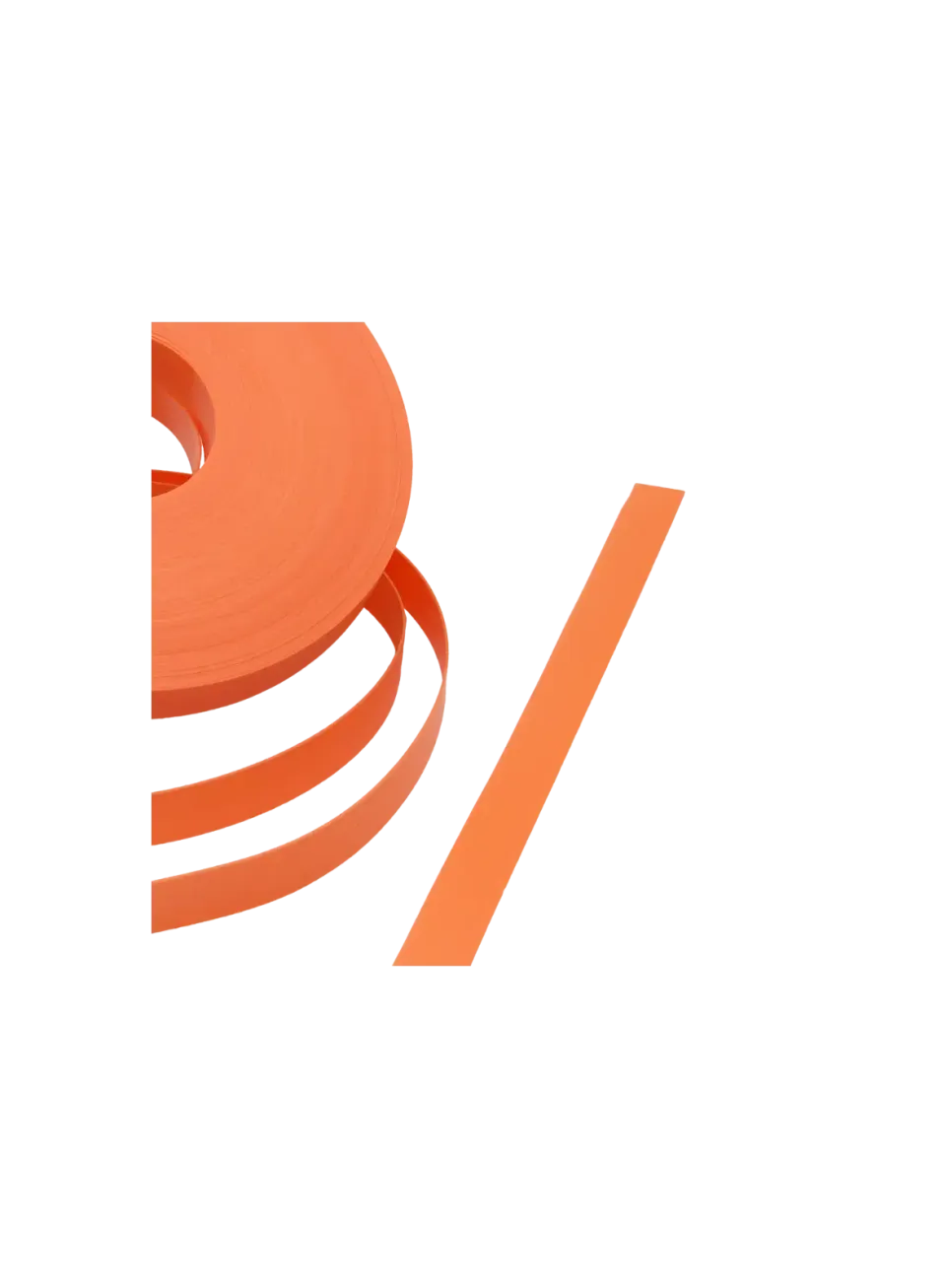 PPバンド15mm *だいだいいろ* テープの質感・厚み・光沢の確認 | store.alaudae.jp