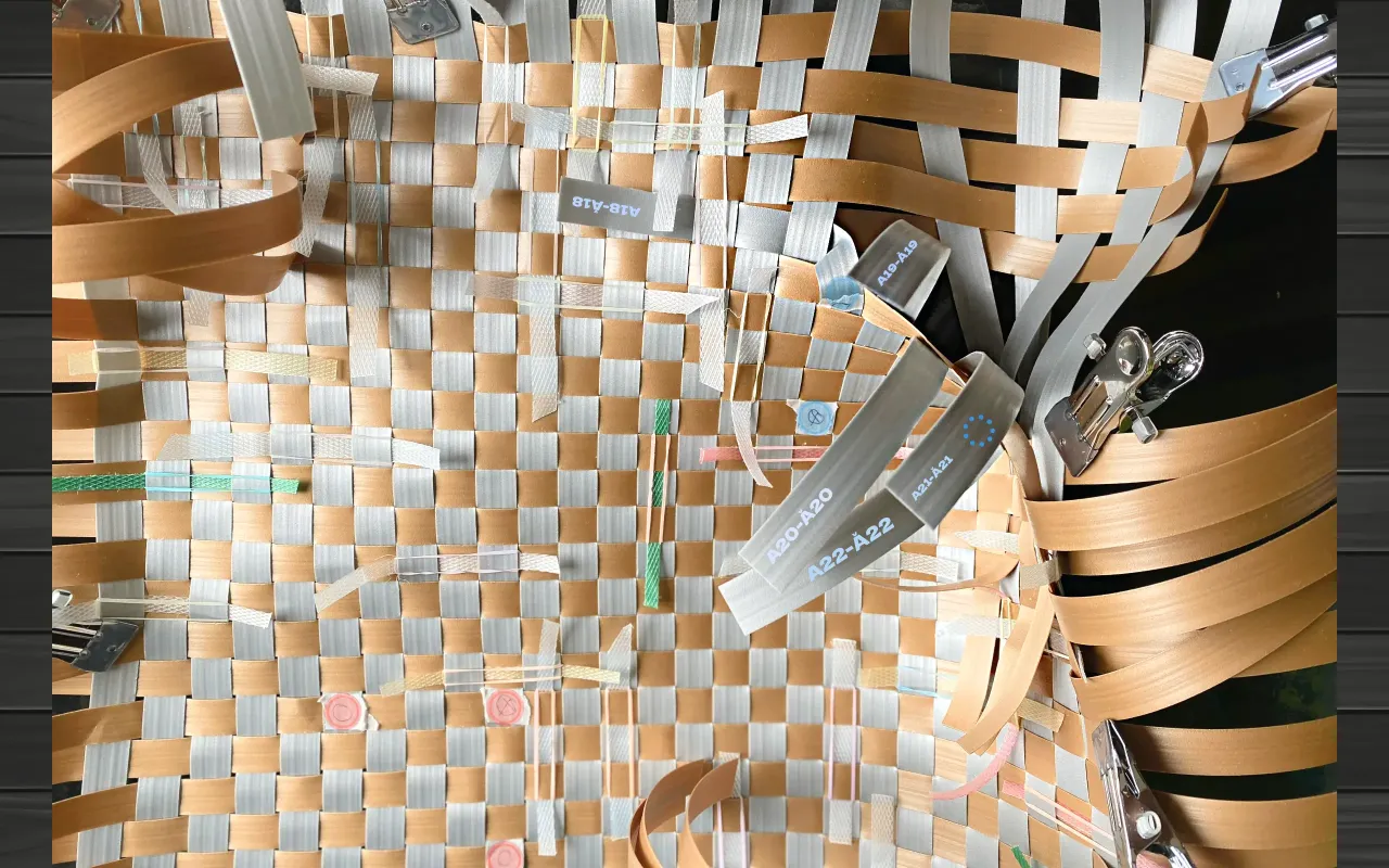 縦素材の組み込み開始