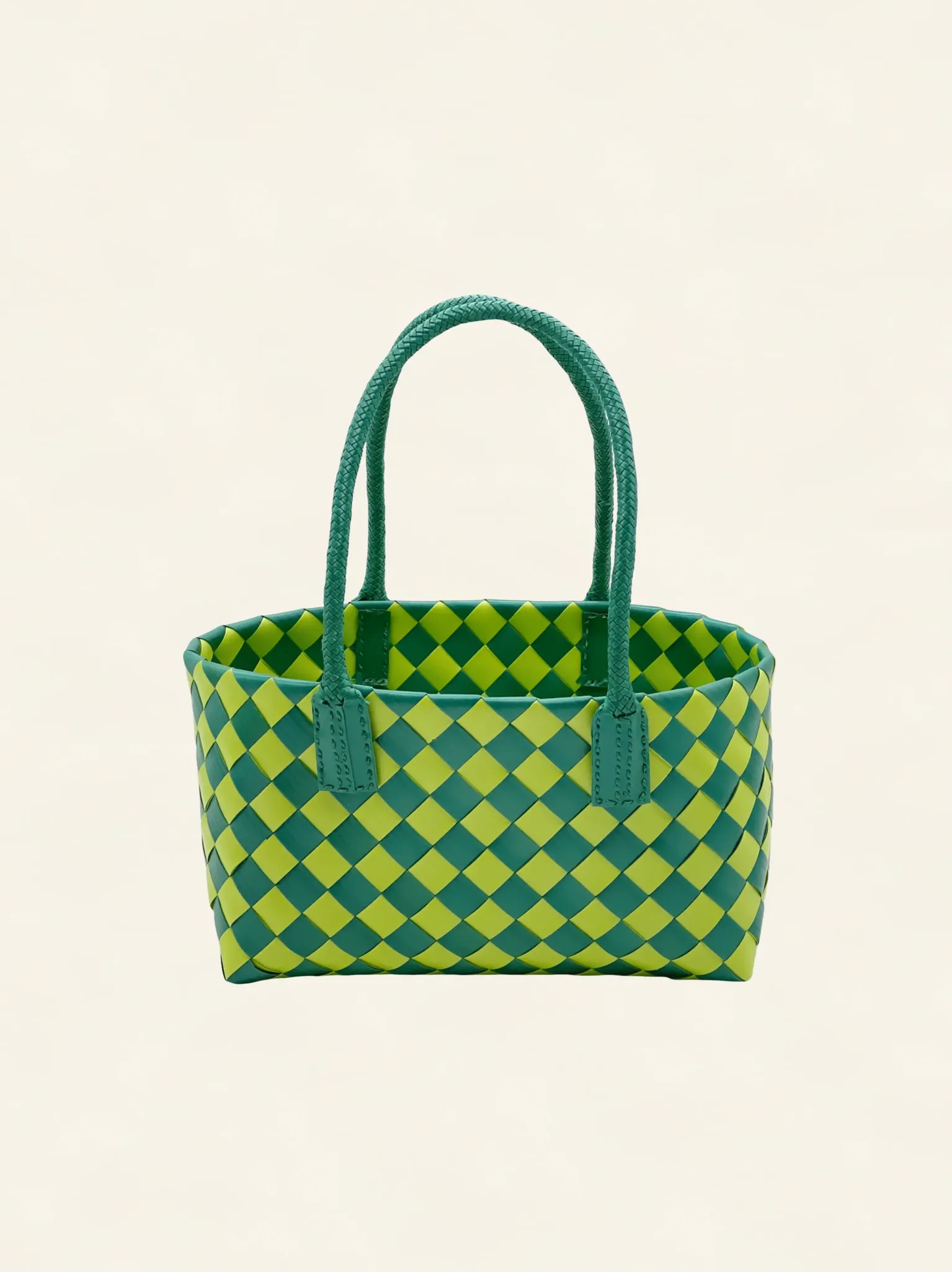 Prototype VII | Sap Green × Forest Green | Diamond Lattice 6-Cell | Front-001 | PP Band Craft | Alaudae Japan