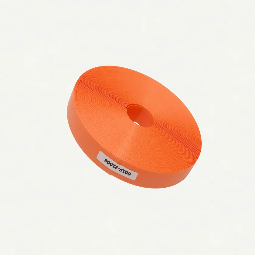 Fortuna Pearl Deep Orange 21mm | 27m Roll-003 | PP Band for Crafting | Alaudae Japan