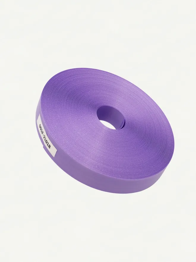 Fortuna Pearl Royal Purple 21mm | Front View-001 | PP Band for Crafting | Alaudae Japan