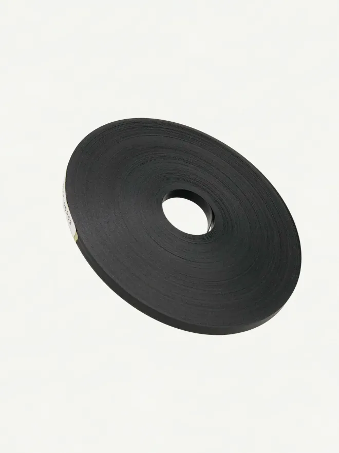 Fortuna Pearl Jet Black 6mm | Cut Surface-001 | PP Band for Crafting | Alaudae Japan