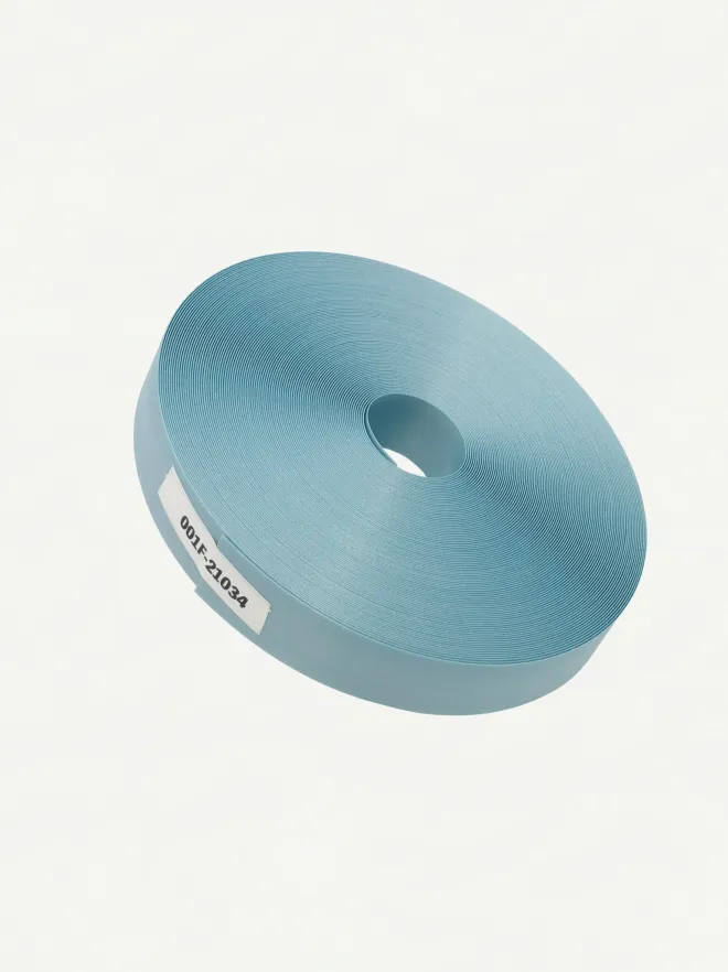 Fortuna Pearl Pale Cerulean 21mm | Front View-001 | PP Band for Crafting | Alaudae Japan