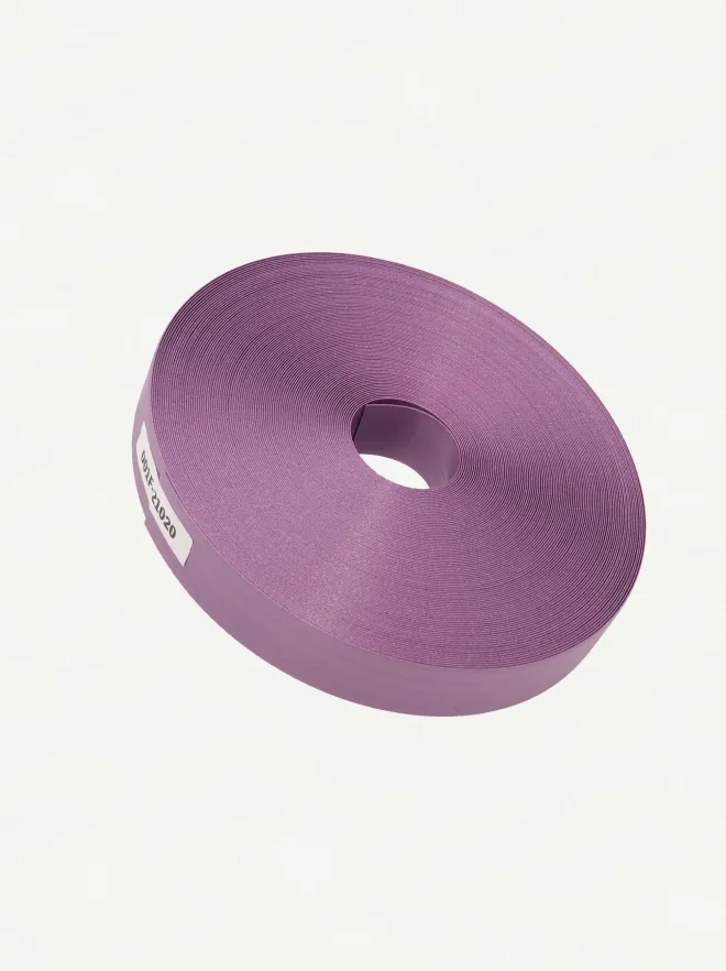 Fortuna Pearl Dusty Purple 21mm | Front View-001 | PP Band for Crafting | Alaudae Japan