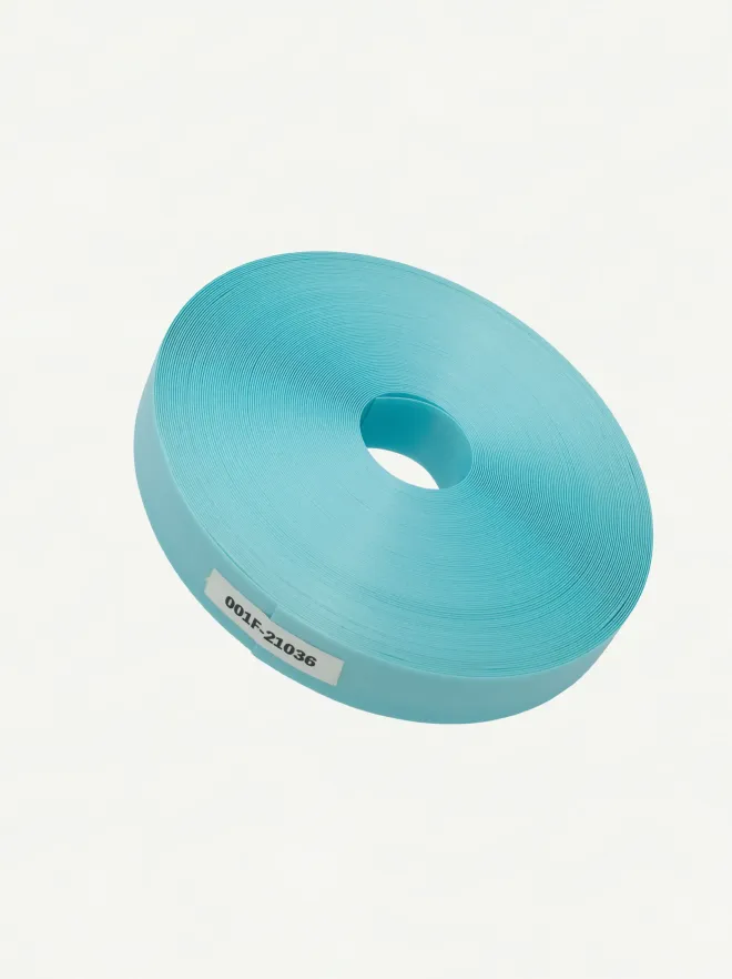 Fortuna Pearl Light Aqua 21mm | Front View-001 | PP Band for Crafting | Alaudae Japan