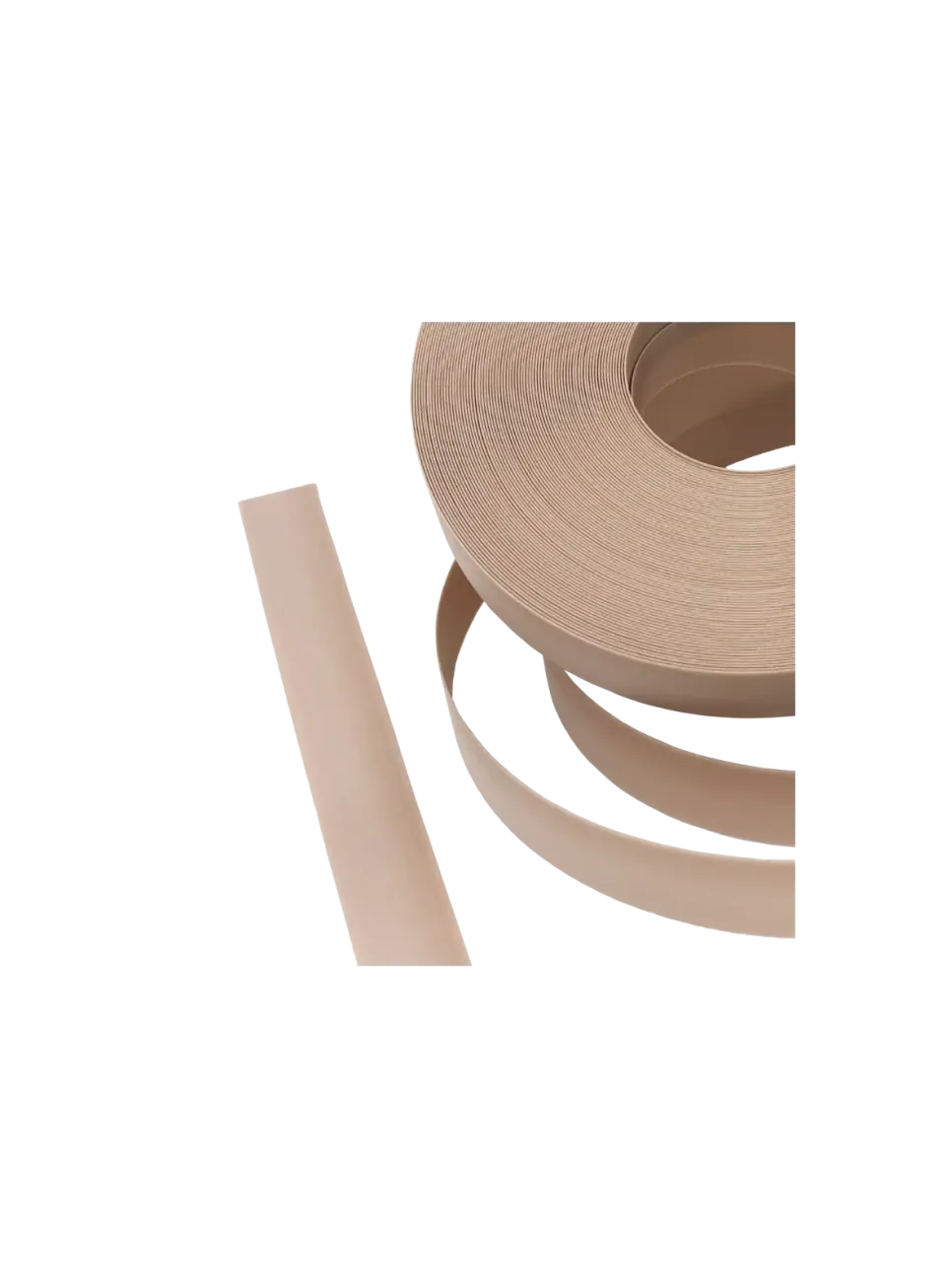 Close-up of 21mm PP Strap *Walnut Beige* - Texture and Pearl Luster Finish | store.alaudae.jp