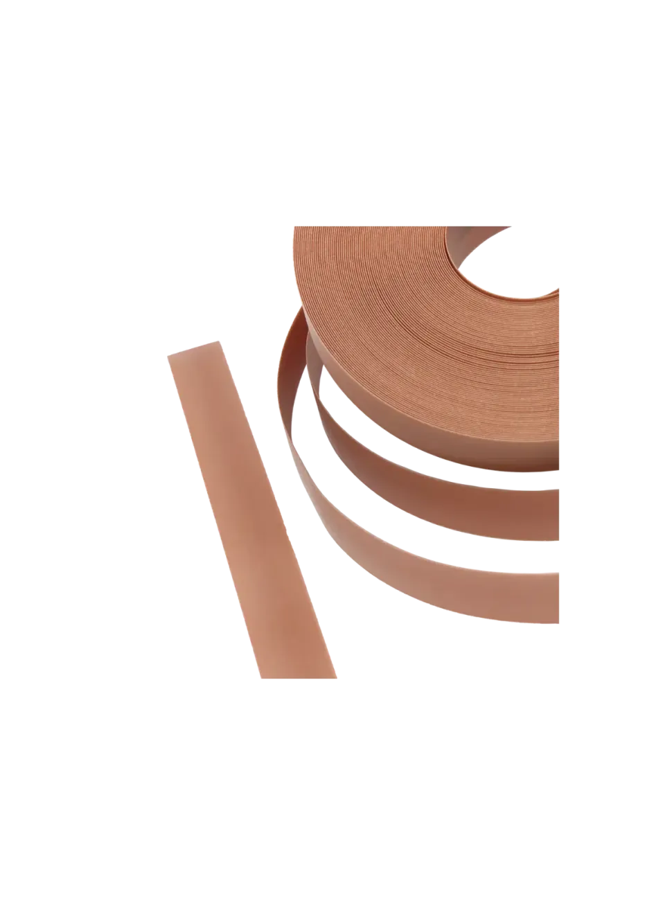 Close-up of 21mm PP Strap *Russet Brown* - Texture and Pearl Luster Finish | store.alaudae.jp