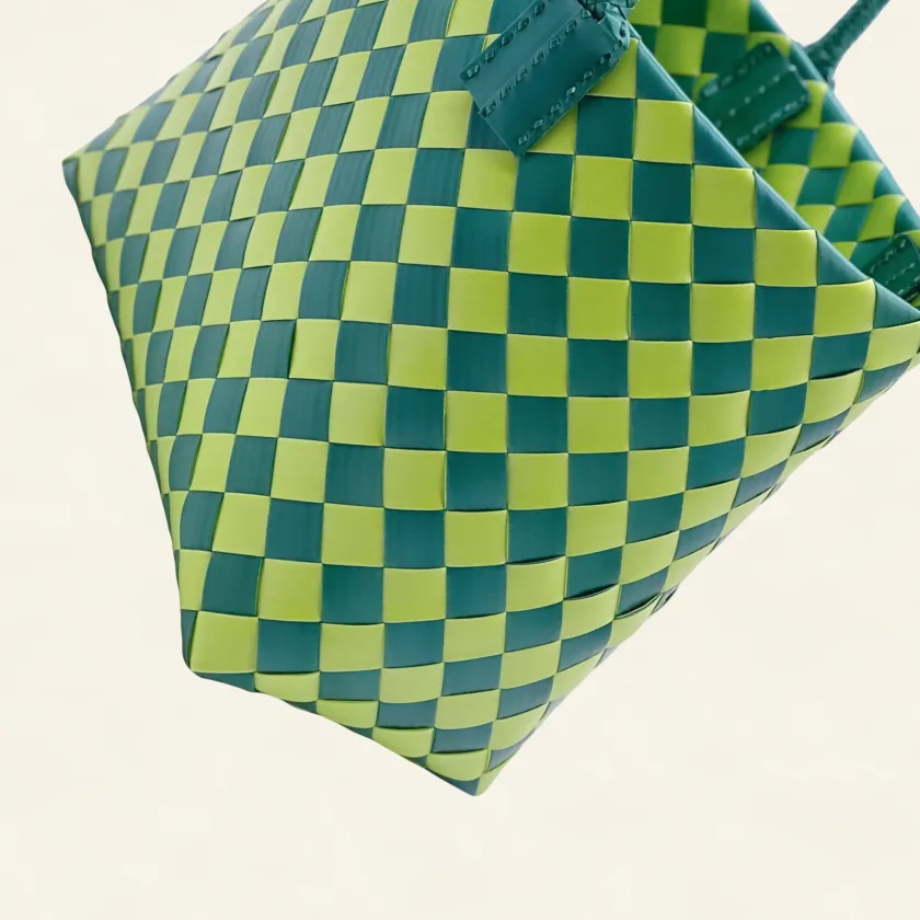 Prototype VII | Sap Green × Forest Green | Diamond Lattice 9-Cell | Side-004 | PP Band Craft | Alaudae Japan