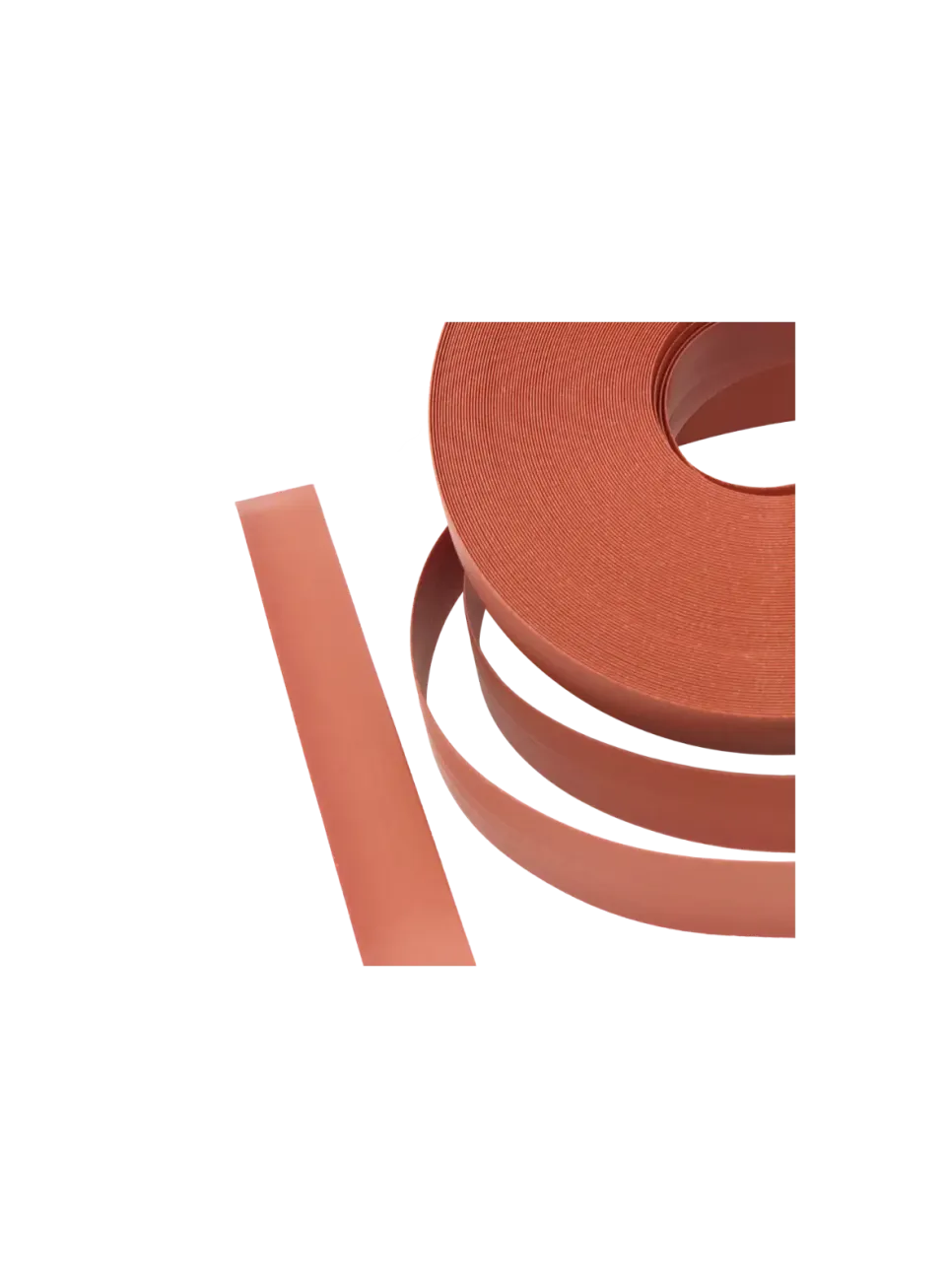 Close-up of 21mm PP Strap *Copper Brown* - Texture and Pearl Luster Finish | store.alaudae.jp