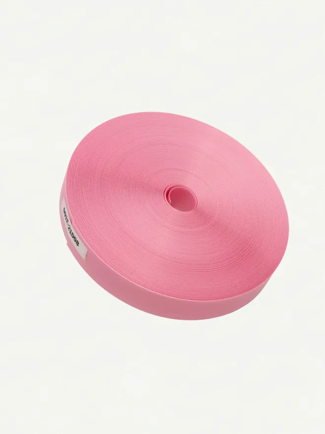 Fortuna Pearl Light Coral Pink 21mm | Front View-001 | PP Band for Crafting | Alaudae Japan