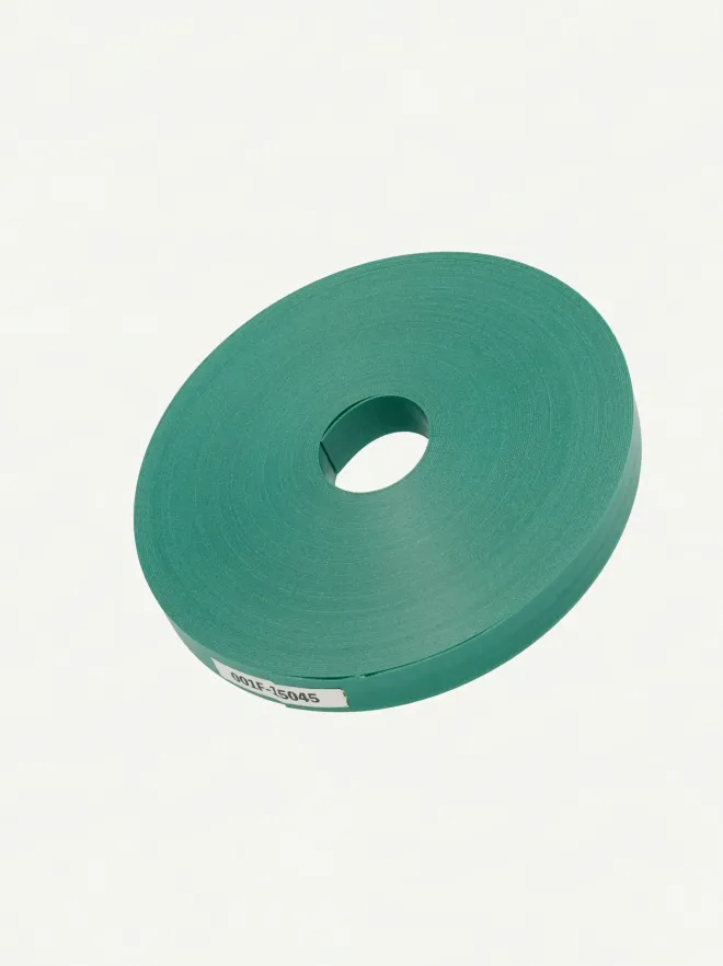 Fortuna Pearl Forest Green 15mm | Cut Surface-001 | PP Band for Crafting | Alaudae Japan