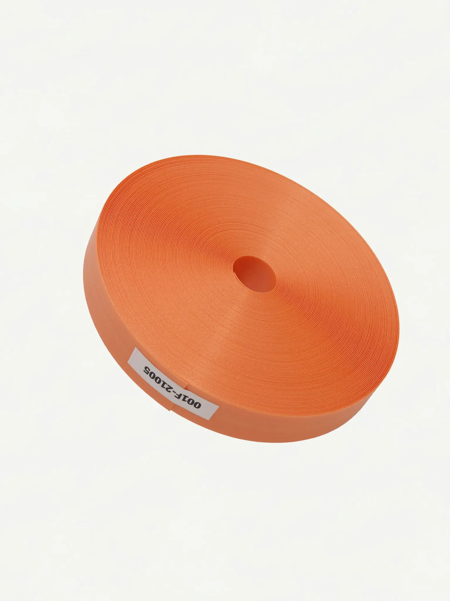 Fortuna Pearl Persimmon Orange 21mm | 27m Roll-003 | PP Band for Crafting | Alaudae Japan