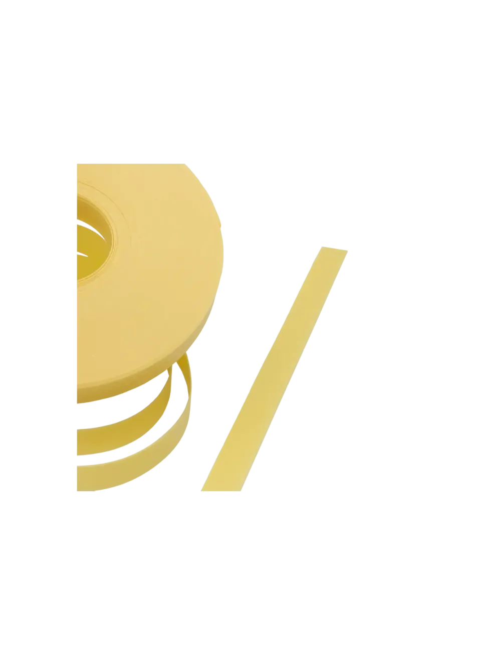 Close-up of 15mm PP Strap *Light Ochre* - Texture and Pearl Luster Finish | store.alaudae.jp