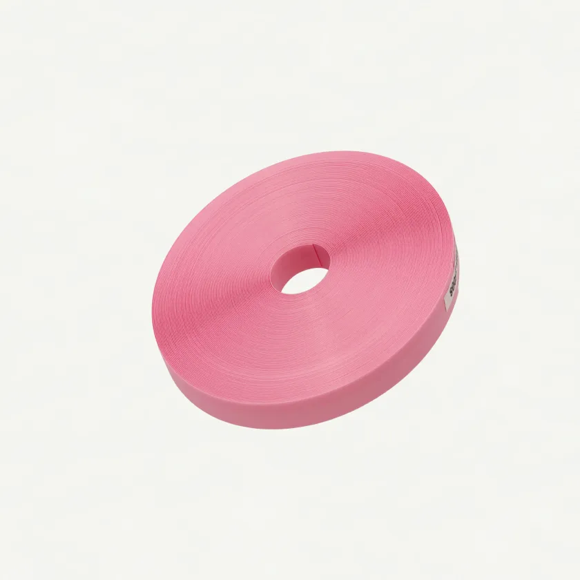 Fortuna Pearl Light Coral Pink 15mm | 27m Roll-003 | PP Band for Crafting | Alaudae Japan