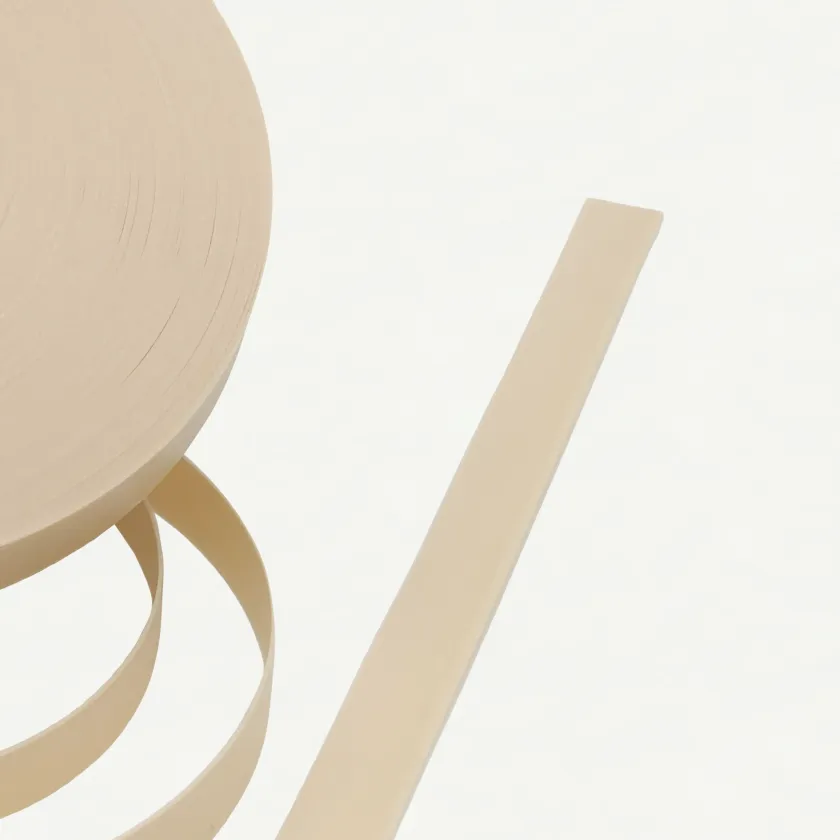 Fortuna Pearl Ash White 15mm | Texture-002 | PP Band for Crafting | Alaudae Japan