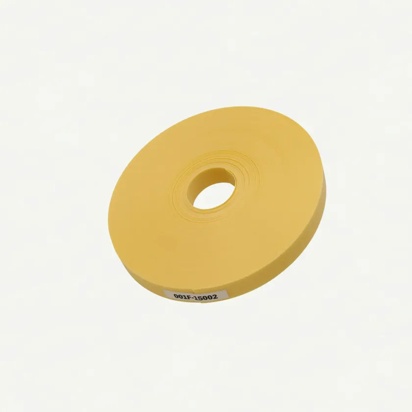 Fortuna Pearl Light Ochre 15mm | Cut Surface-001 | PP Band for Crafting | Alaudae Japan