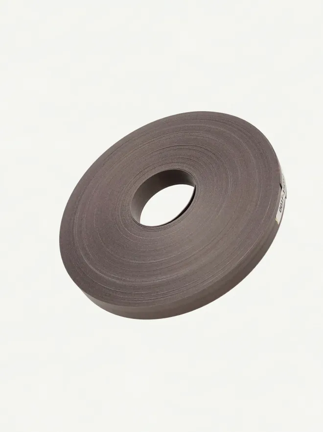 Fortuna Pearl Iron Black 15mm | Cut Surface-001 | PP Band for Crafting | Alaudae Japan